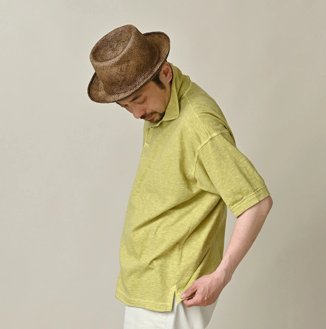 45R Tenjiku 908 Polo Shirt (Plant-Based Dye) - Image 10