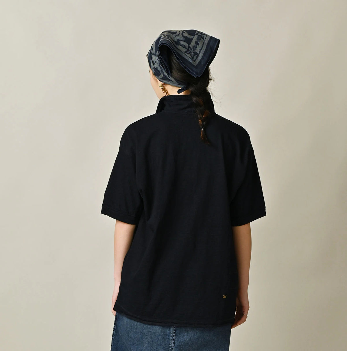45R Indigo Tenjiku 908 Polo Shirt