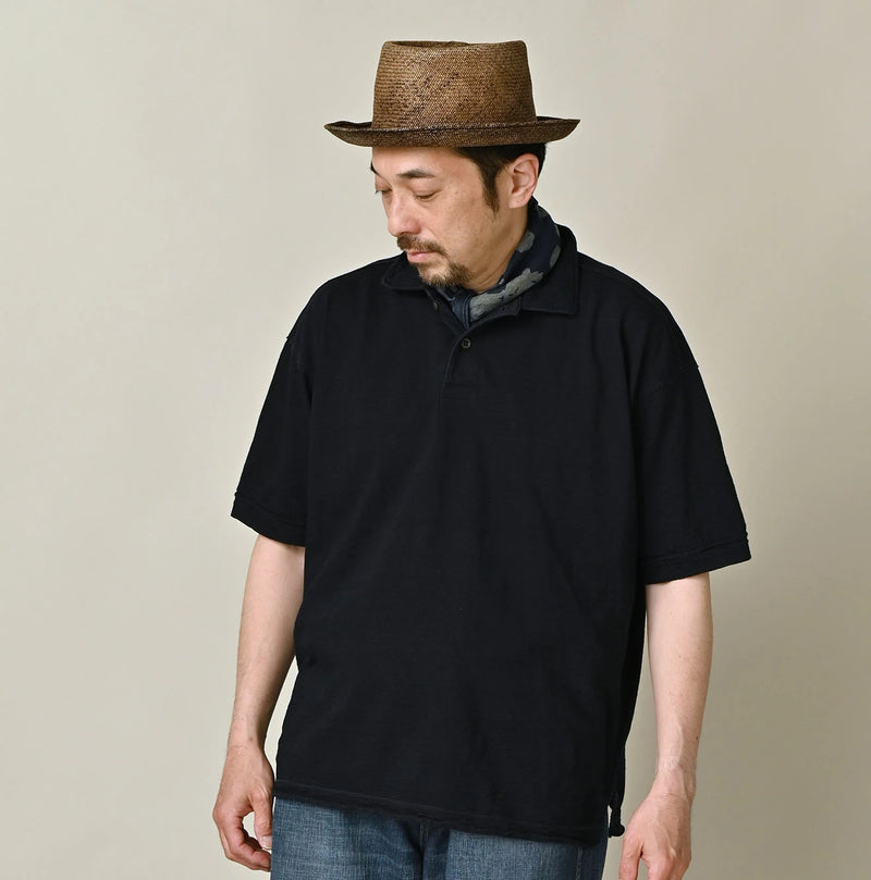 45R Indigo Tenjiku 908 Polo Shirt - Image 7