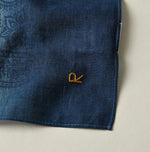 45R Indigo Supima Selvedge Kasumi Bandana