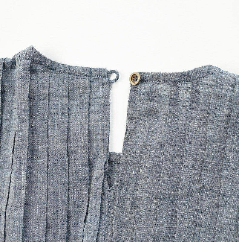 Ai Indigo Khadi Tuck M-shirt - 45R by 45rpm studio - Image 9