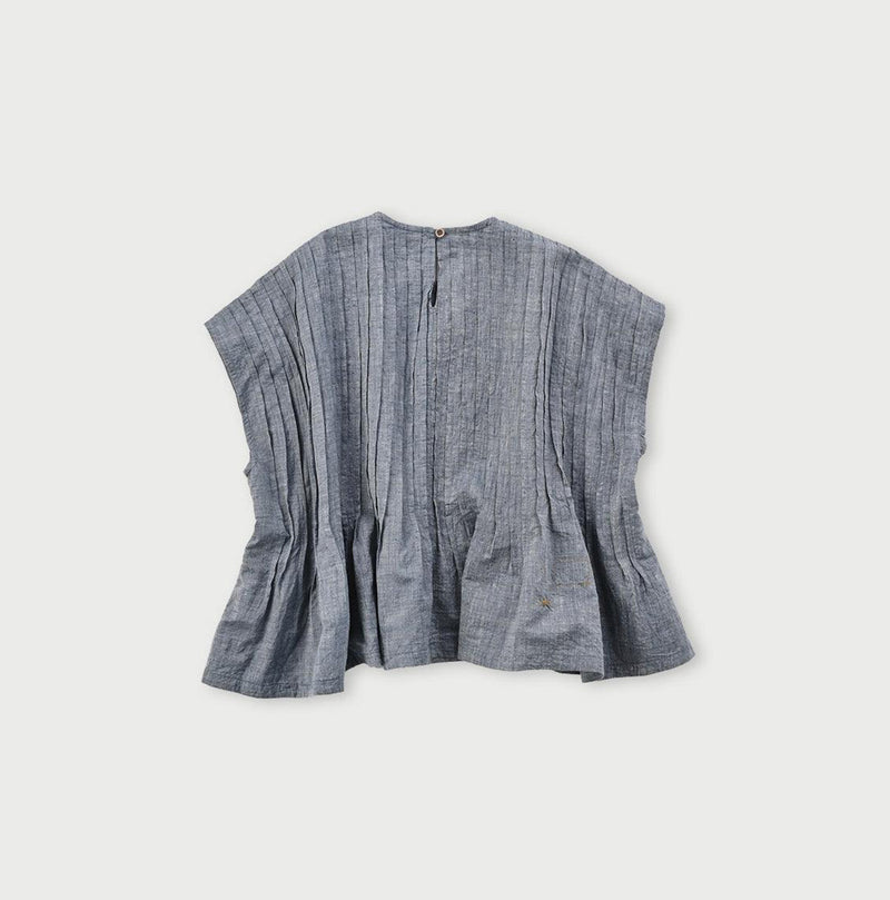 Ai Indigo Khadi Tuck M-shirt