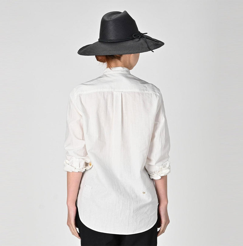 Khadi Oxford 908 Loafer Stand Collar Shirt - 45R by 45rpm studio - Image 5