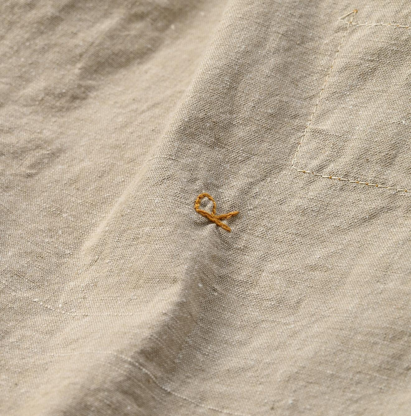 Khadi Oxford 908 Loafer Stand Collar Shirt (Size 3) - 45R by 45rpm studio - Image 15