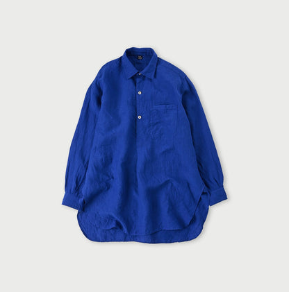 45R Linen Chambray 908 Grandpa Pullover Shirt