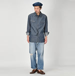 Dungaree Denim 908 Eastern Shirt Nou - 45R by 45rpm studio