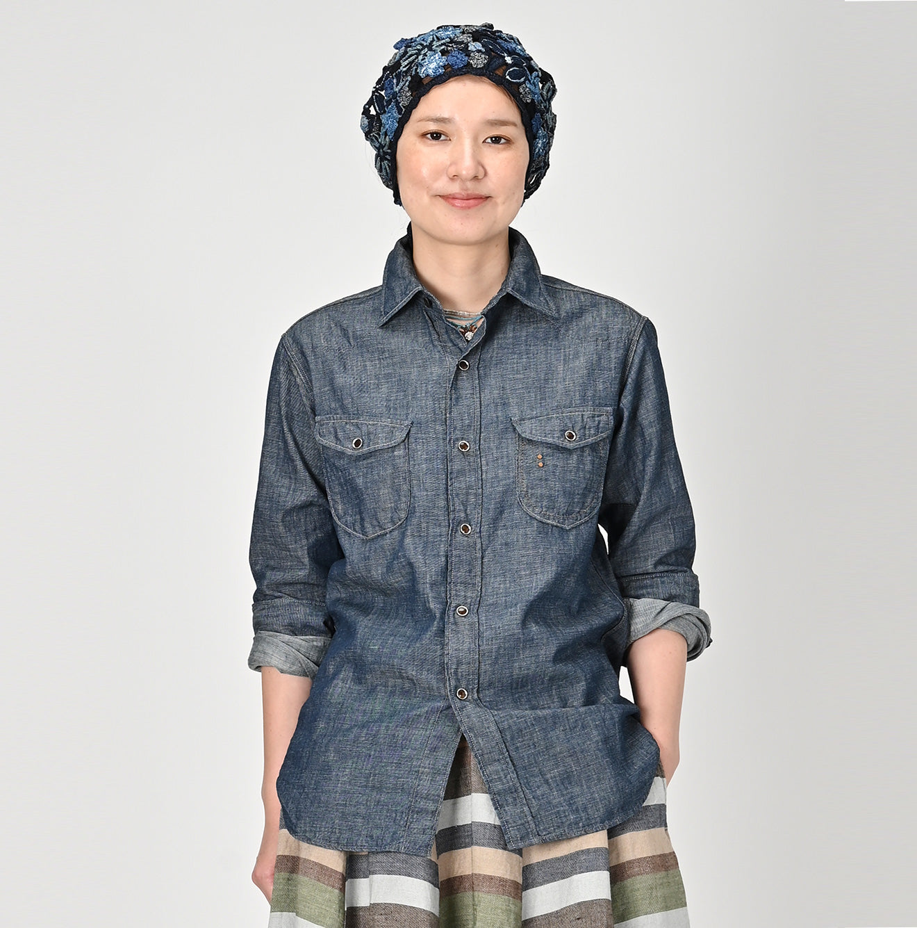 45R Dungaree Denim 908 Eastern Shirt Nou