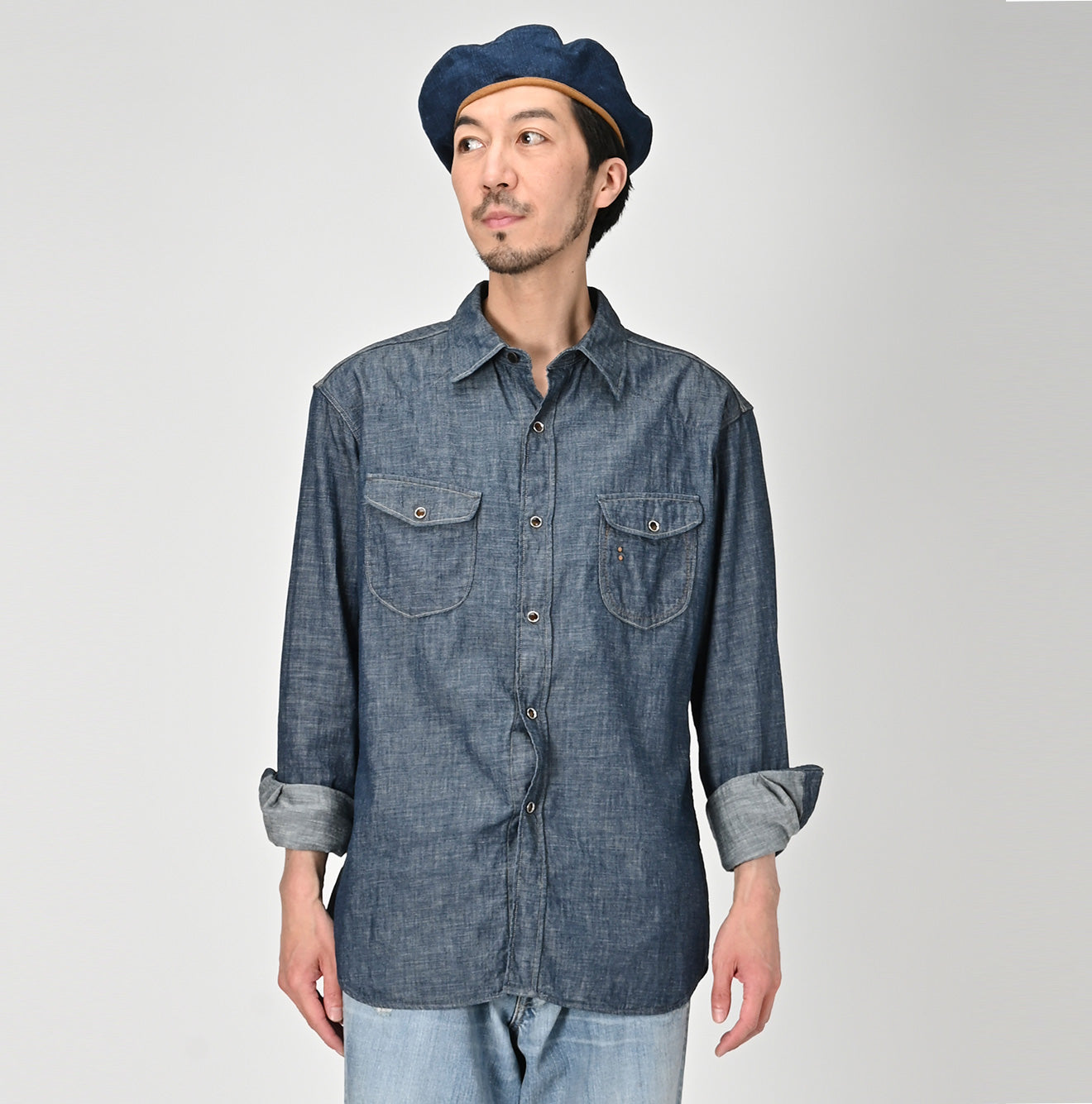 45R Dungaree Denim 908 Eastern Shirt Nou