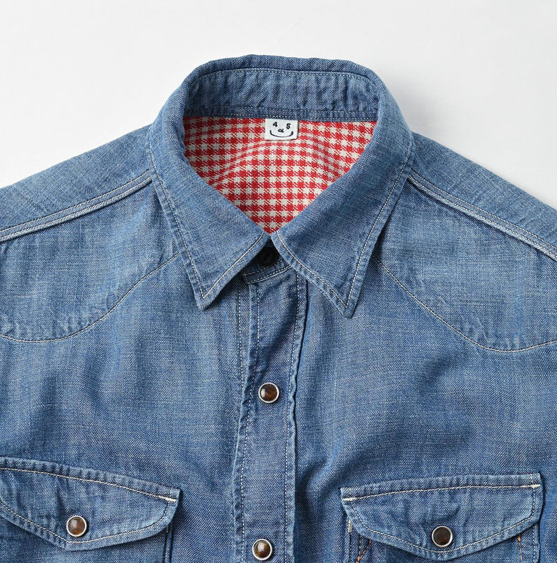 Dungaree Denim 908 Eastern Shirt Zyu - 45R by 45rpm studio - Image 9