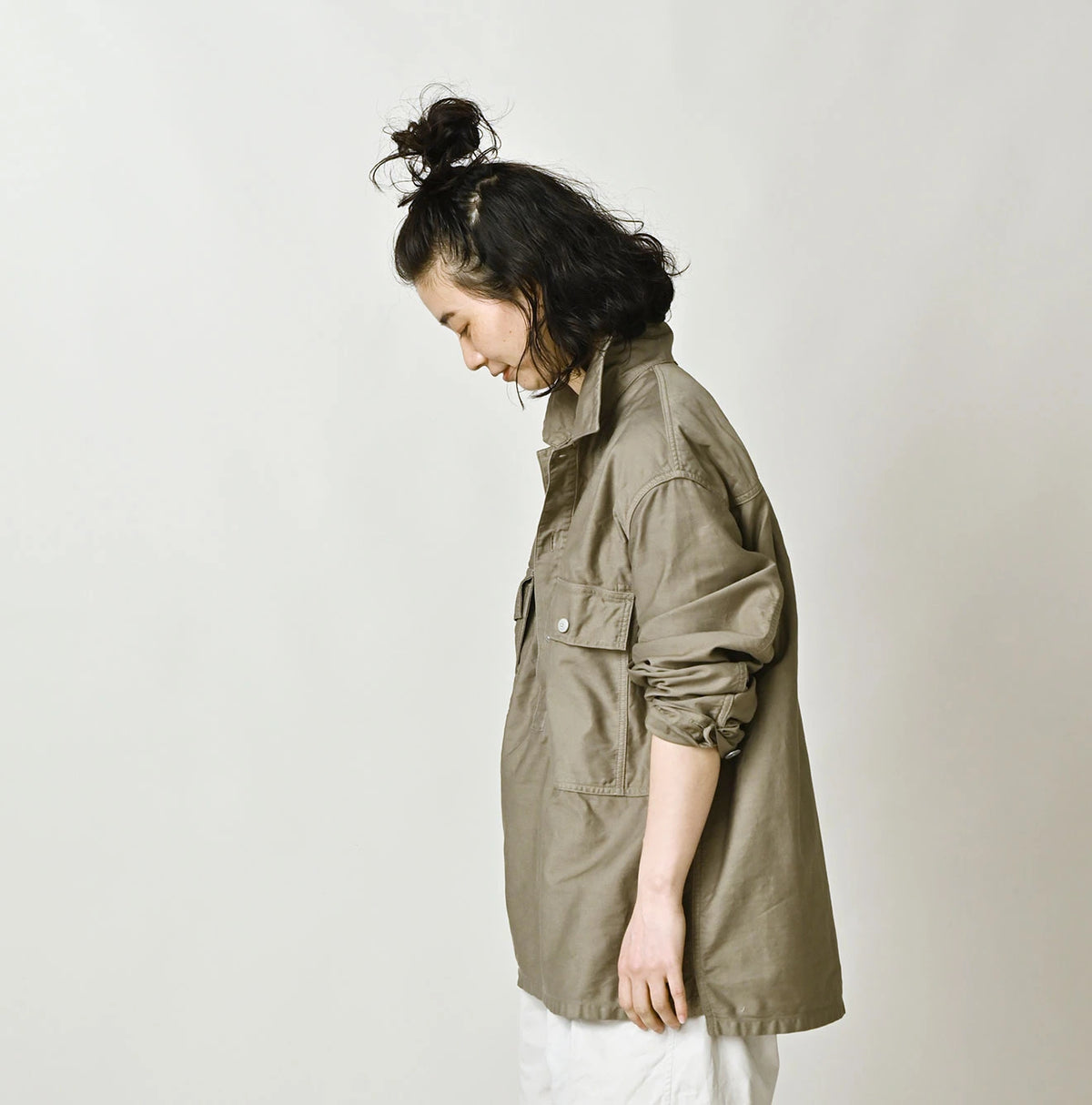 45R Yoko Sateen 908 Bush Shirt