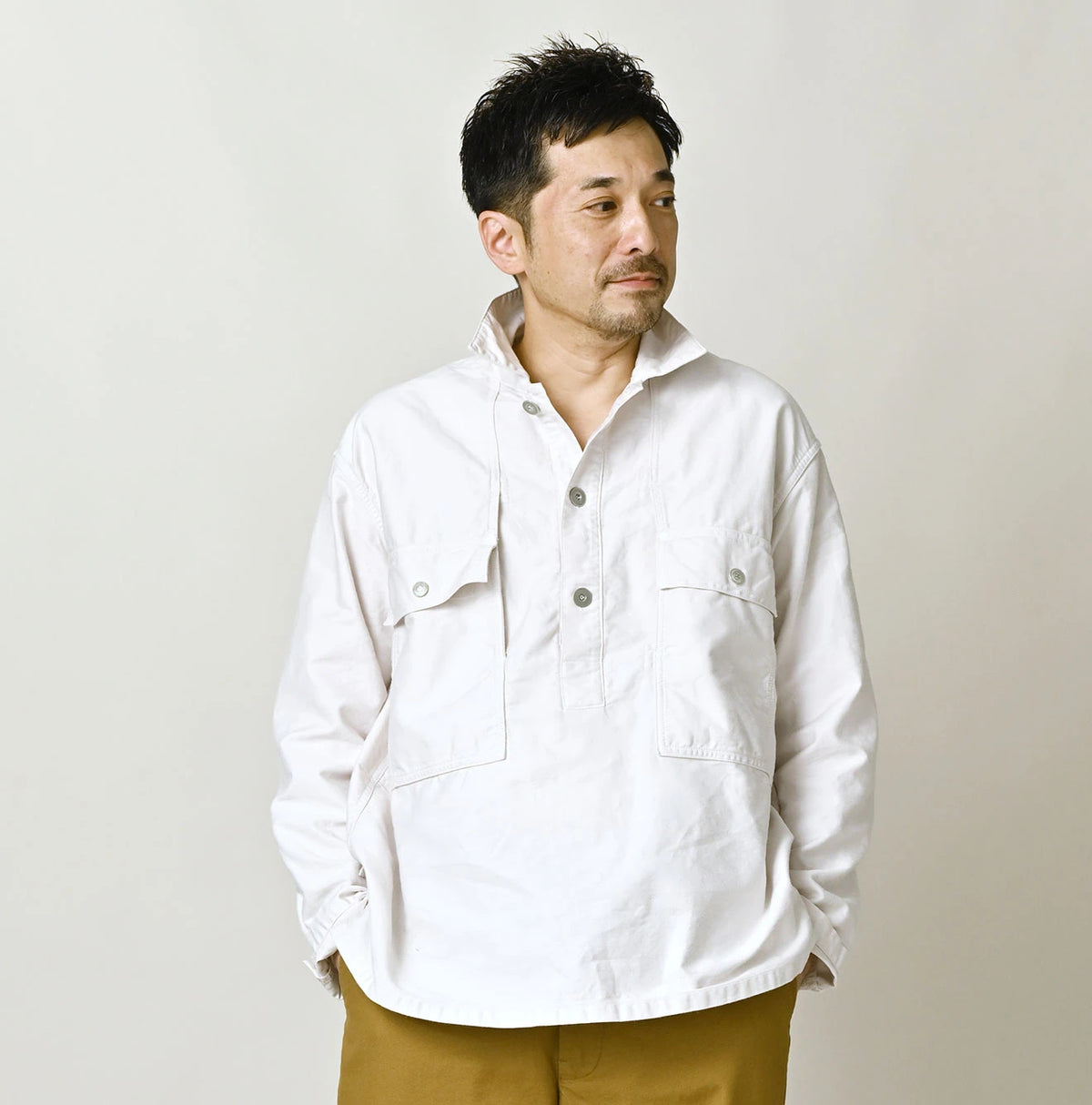 45R Yoko Sateen 908 Bush Shirt