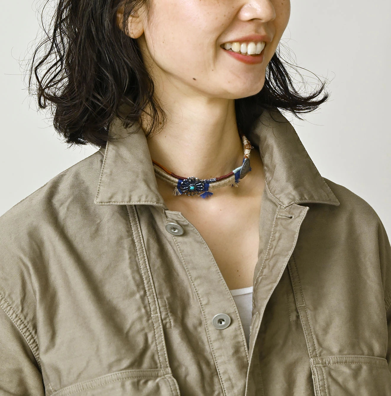 45R Yoko Sateen 908 Bush Shirt - Image 13