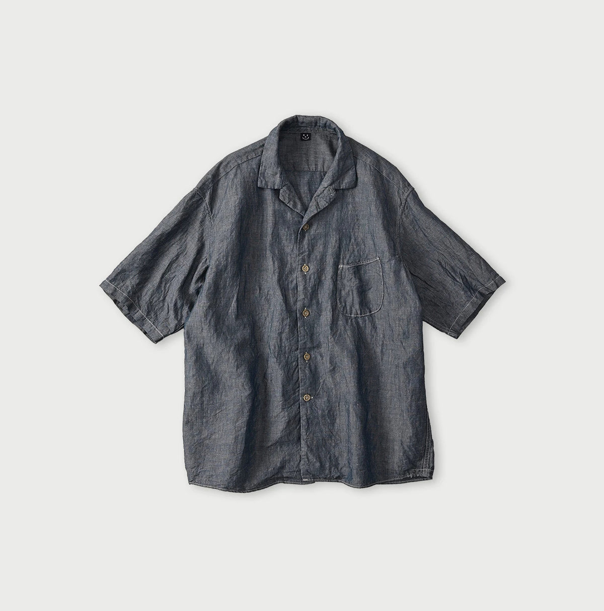 45R Cotton Linen Dungaree Lei Lei Shirt Nou Men