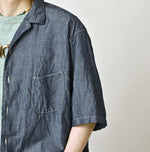 45R Cotton Linen Dungaree Lei Lei Shirt Nou Men
