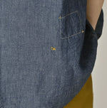 45R Cotton Linen Dungaree Lei Lei Shirt Nou Men