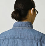 45R Cotton Linen Dungaree Lei Lei Shirt Distressed Men