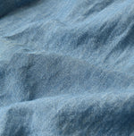 45R Cotton Linen Dungaree Lei Lei Shirt Distressed Men