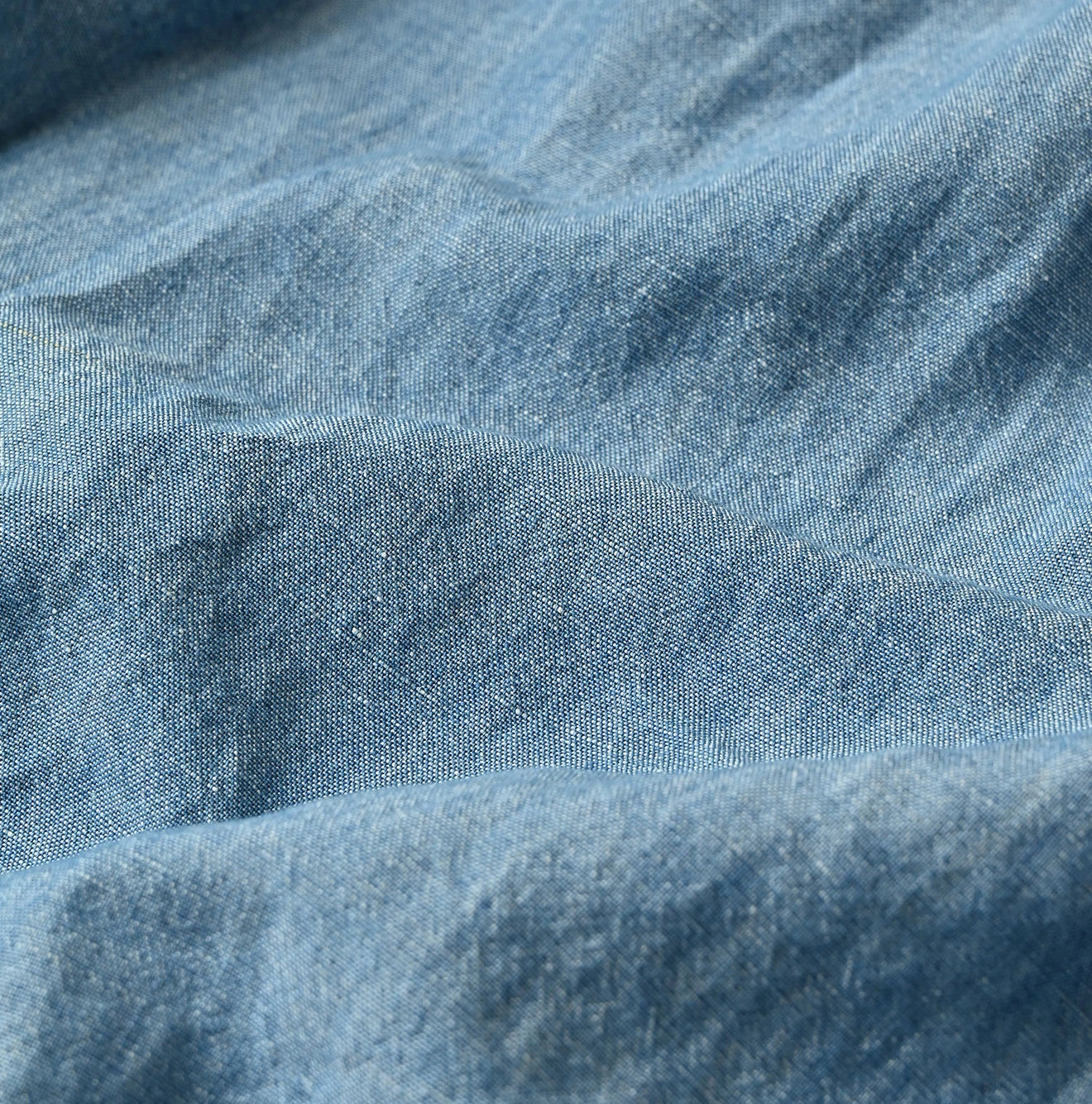 45R Cotton Linen Dungaree Lei Lei Shirt Distressed Men