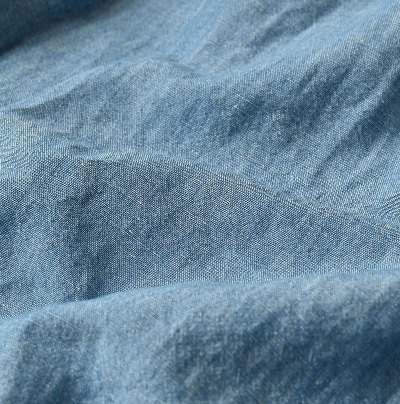 45R Cotton Linen Dungaree Lei Lei Shirt Distressed Men - Image 20