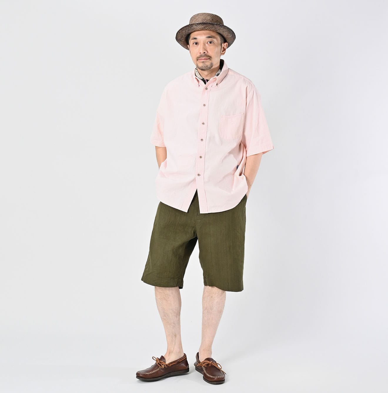 45R Khadi Ox Ocean Short Sleeve Shirt - Image 3