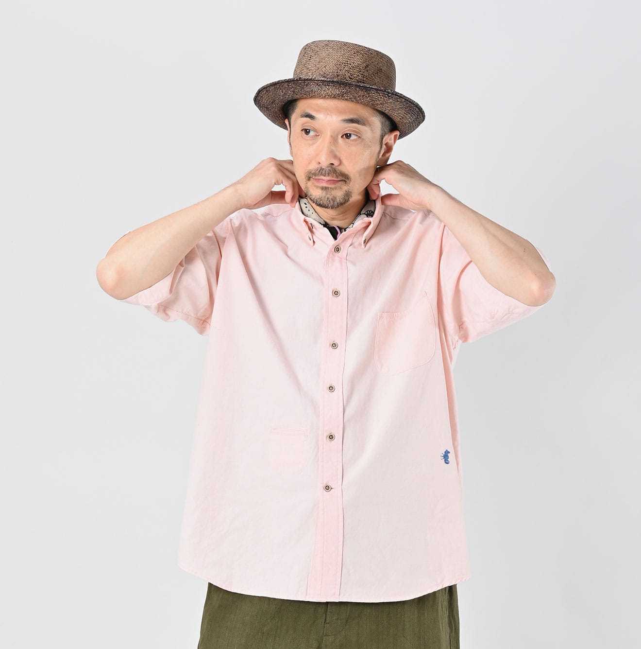 45R Khadi Ox Ocean Short Sleeve Shirt - Image 5