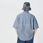 45R Ai Indigo Khadi Ox Ocean Short Sleeve Shirt