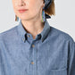 45R Ai Indigo Khadi Ox Ocean Short Sleeve Shirt