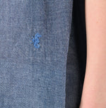 45R Ai Indigo Khadi Ox Ocean Short Sleeve Shirt