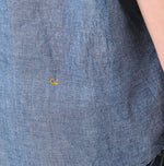 45R Ai Indigo Khadi Ox Ocean Short Sleeve Shirt