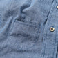 45R Ai Indigo Khadi Ox Ocean Short Sleeve Shirt