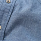 45R Ai Indigo Khadi Ox Ocean Short Sleeve Shirt