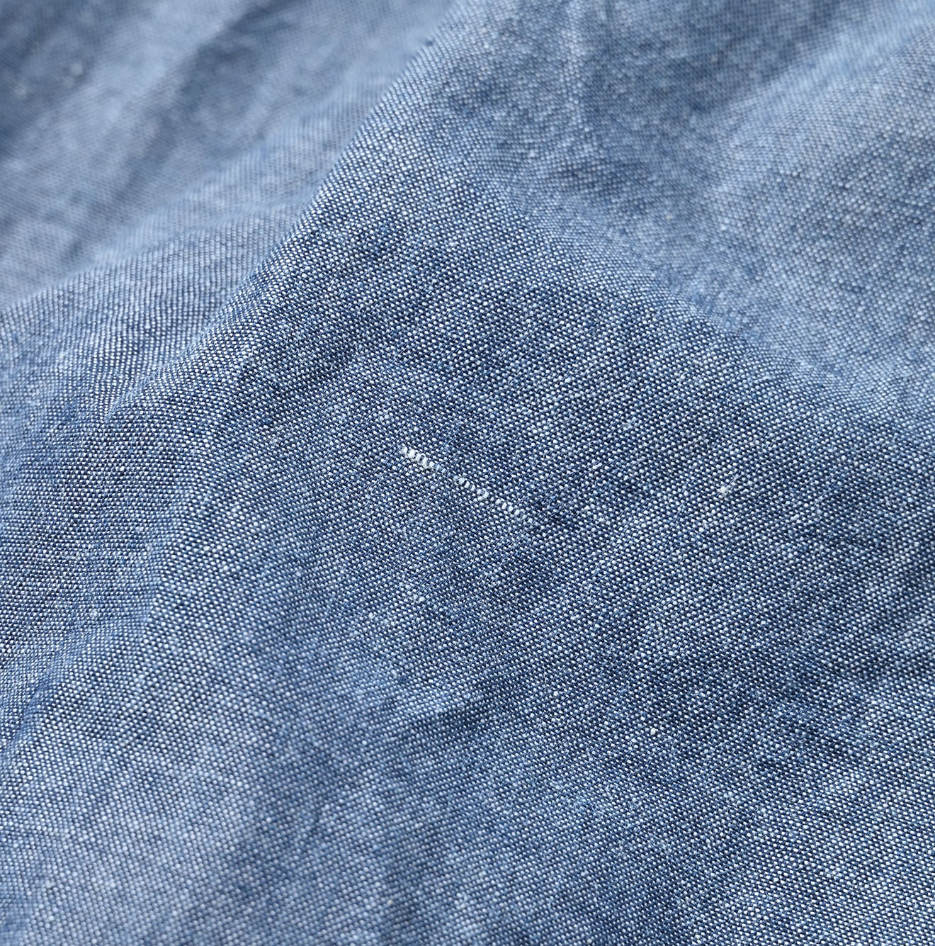 45R Ai Indigo Khadi Ox Ocean Short Sleeve Shirt