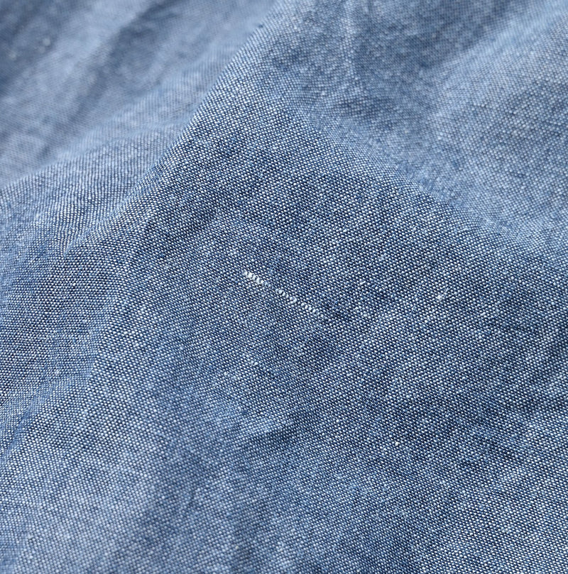 45R Ai Indigo Khadi Ox Ocean Short Sleeve Shirt - Image 20