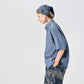 45R Ai Indigo Khadi Ox Ocean Short Sleeve Shirt