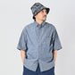 45R Ai Indigo Khadi Ox Ocean Short Sleeve Shirt