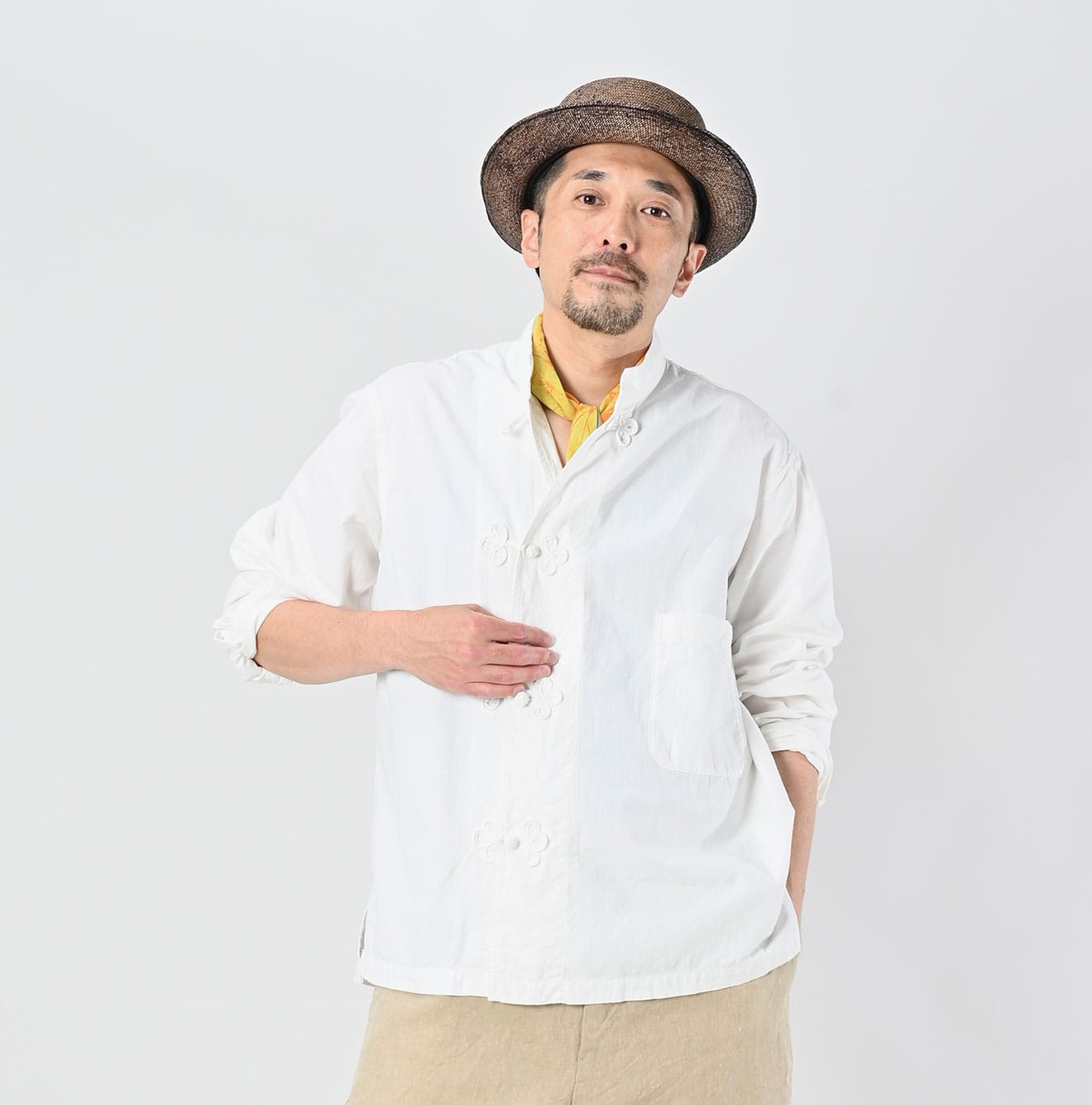 45R Khadi Ox Clover Knot Shirt