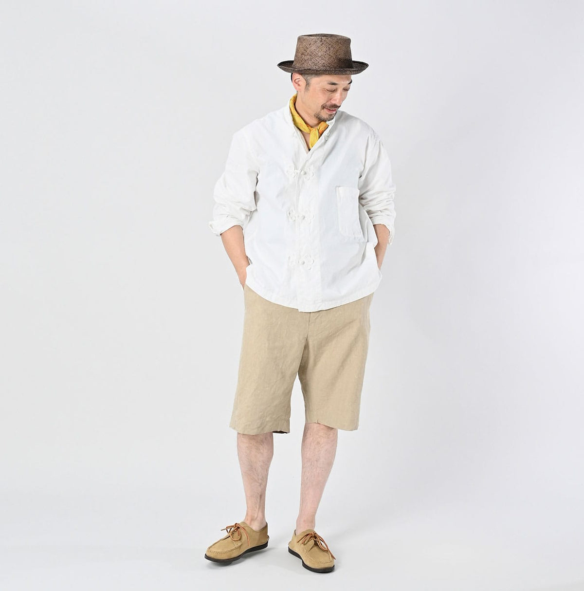 45R Khadi Ox Clover Knot Shirt