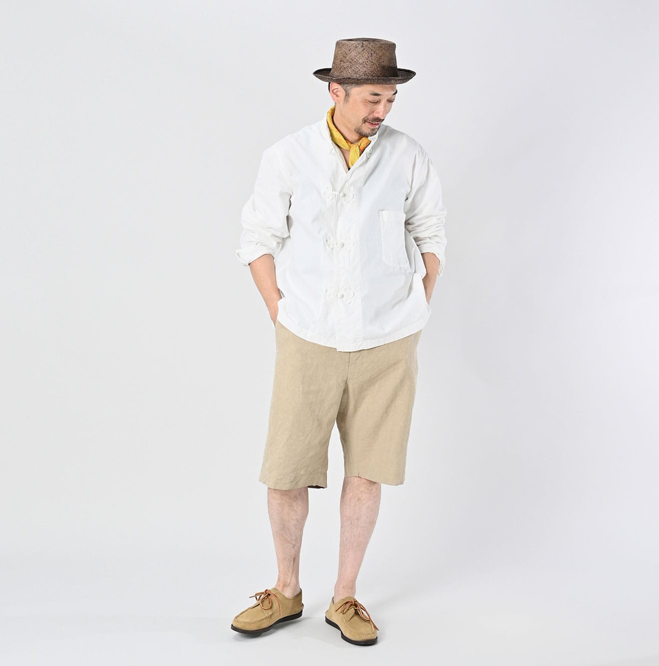 45R Khadi Ox Clover Knot Shirt
