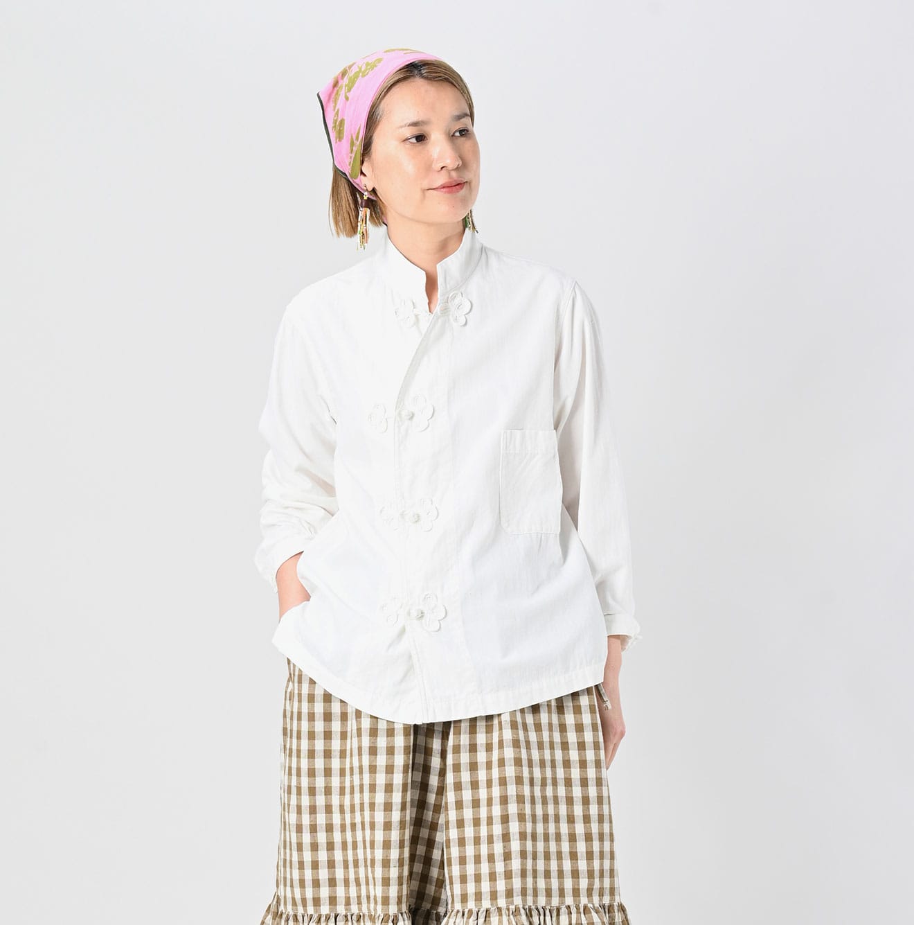 45R Khadi Ox Clover Knot Shirt