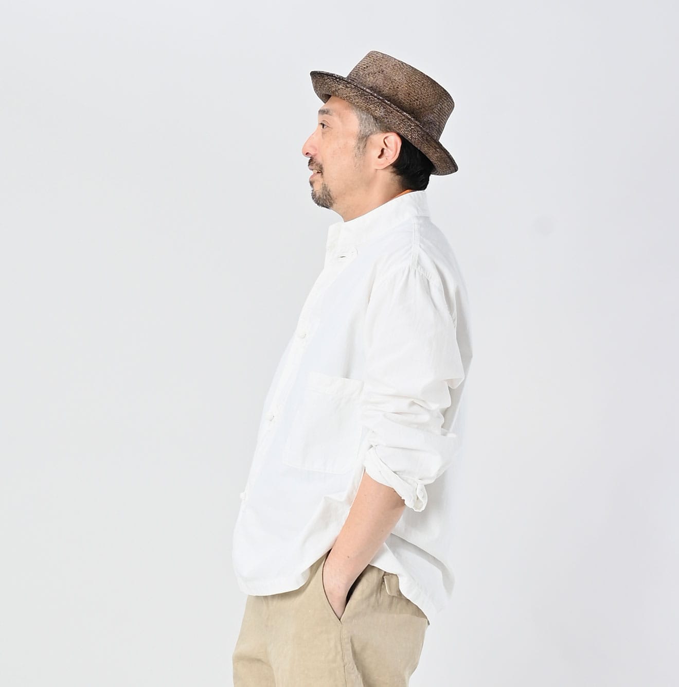 45R Khadi Ox Clover Knot Shirt
