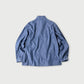 45R Ai Indigo Khadi Ox Clover Knot Shirt
