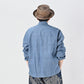 45R Ai Indigo Khadi Ox Clover Knot Shirt