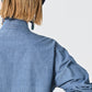 45R Ai Indigo Khadi Ox Clover Knot Shirt