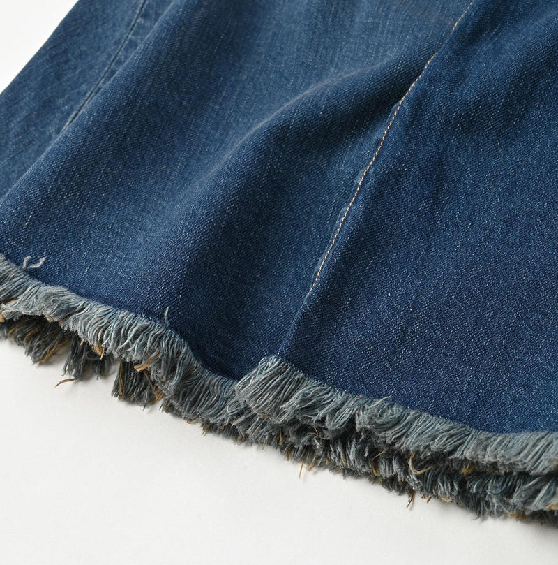 Omugi Denim Crossover Skirt Distressed - 45R by 45rpm studio - Image 13