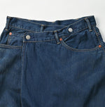 Omugi Denim Crossover Skirt Distressed - 45R by 45rpm studio