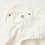 Rye Mugi Denim Crossover Skirt White - 45R by 45rpm studio