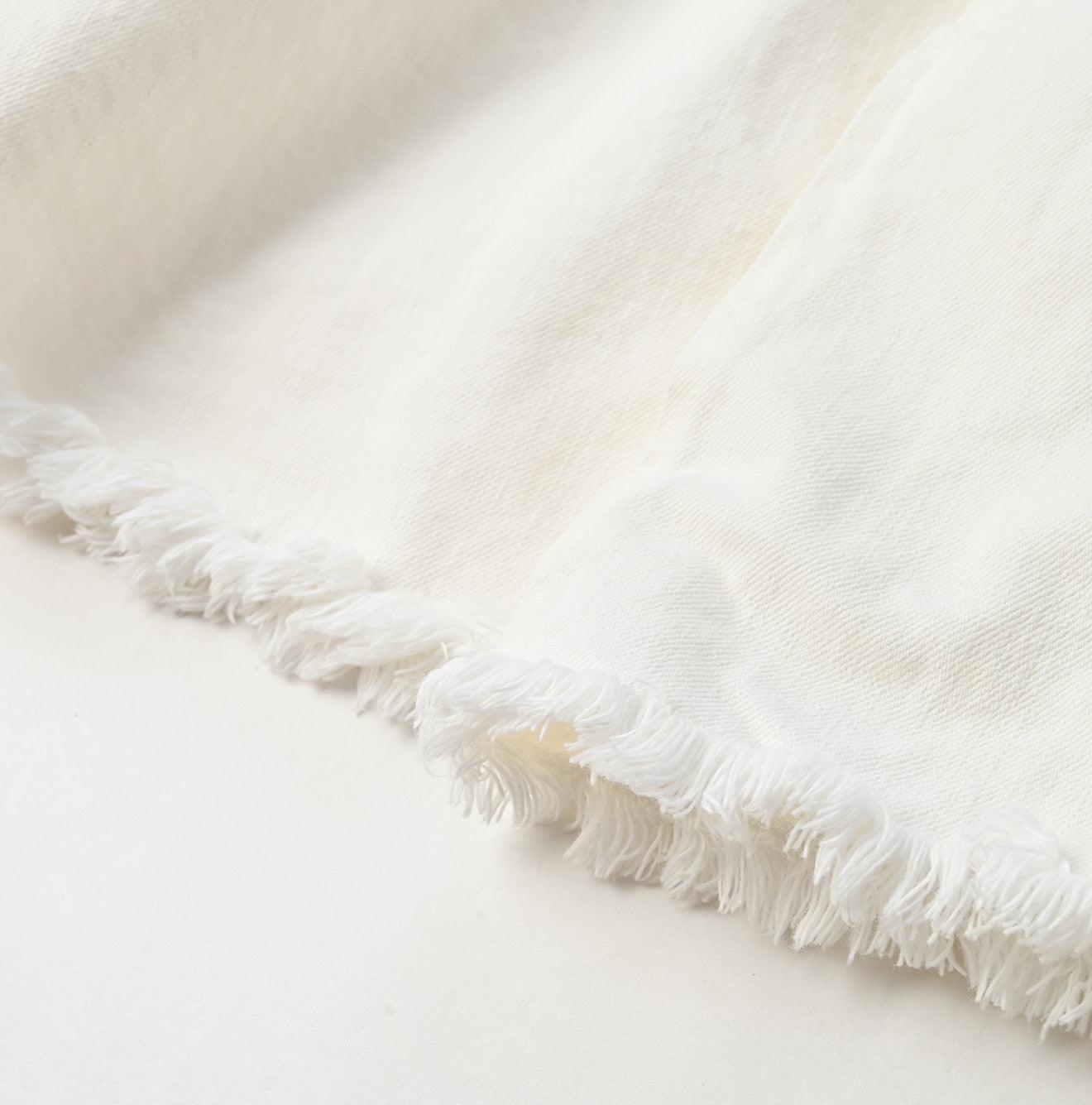 Rye Mugi Denim Crossover Skirt White - 45R by 45rpm studio - Image 12