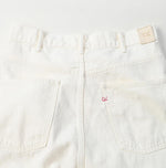 Rye Mugi Denim Crossover Skirt White - 45R by 45rpm studio