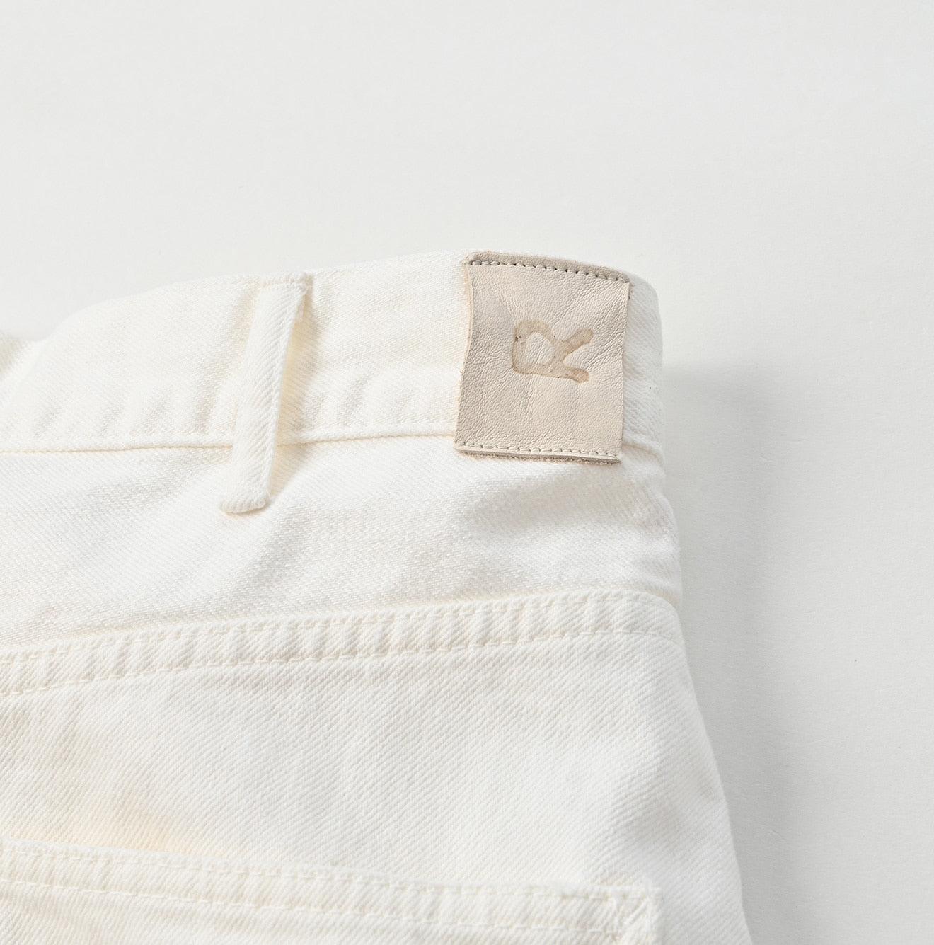 Rye Mugi Denim Crossover Skirt White - 45R by 45rpm studio - Image 14