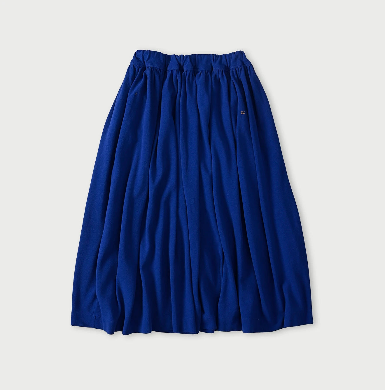 Cotton Pique Gathered Skirt - Image 15